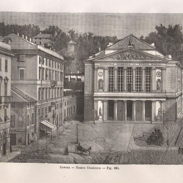 Savona, 1865, Teatro Chiabrera
