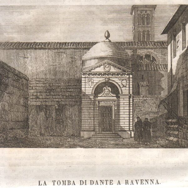 Ravenna, Tomba di Dante, 1840