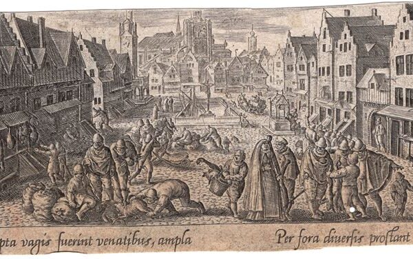 Antonio Tempesta (attr.), Caccia alla volpe, 1600