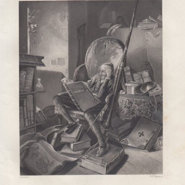 L'Ingegnoso uomo della Mancha, A.H.Payne, 1840-50