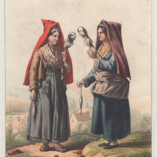 Le due filatrici, 1850