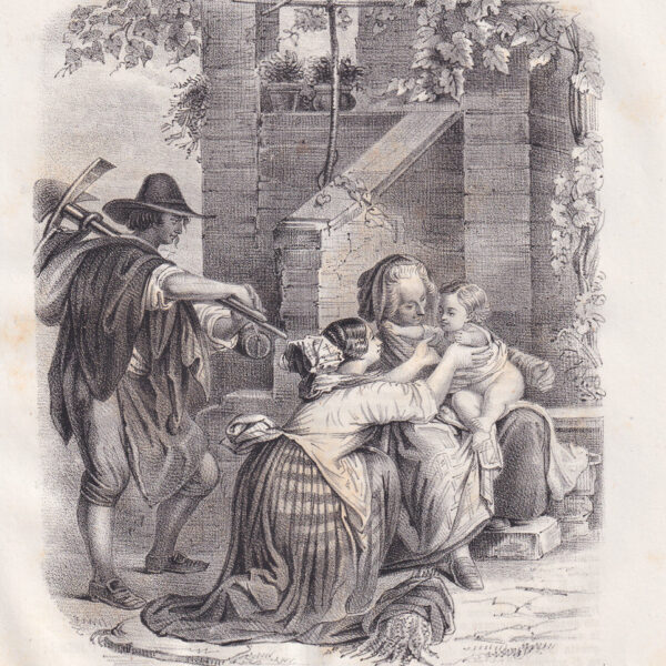 Il ritorno dai campi, 1856