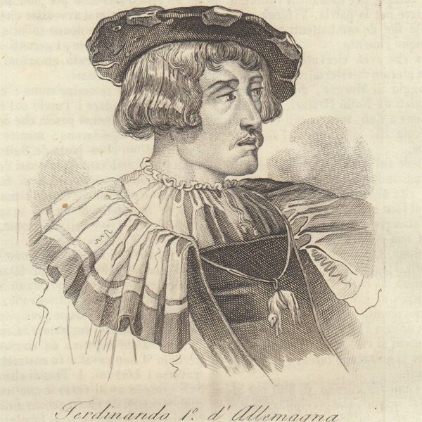 Ferdinando I d'Asburgo, 1842