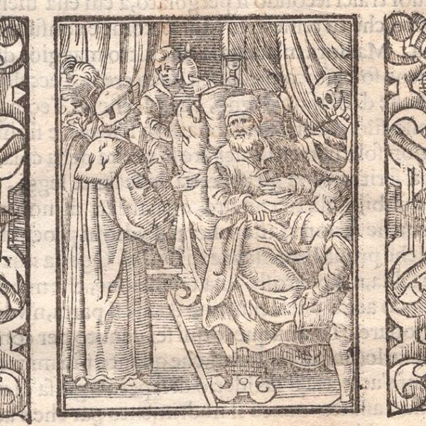 Fabio Glissenti, Il Malato e la Morte, 1596