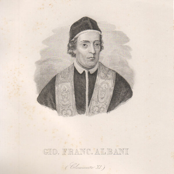 Clemente XI - Francesco Albani, 1857