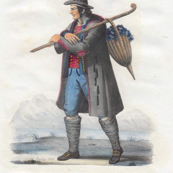 Contadino Padulano vicino Napoli, 1826