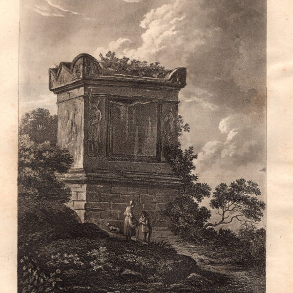 Roma, Tomba di Nerone, 1798