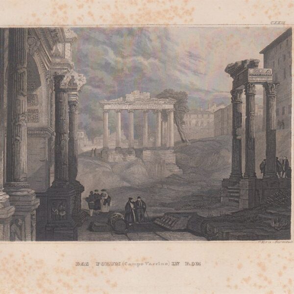 Roma, Foro Romano, 1850