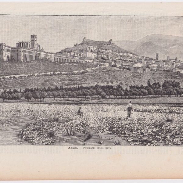 Assisi, Panorama, 1890