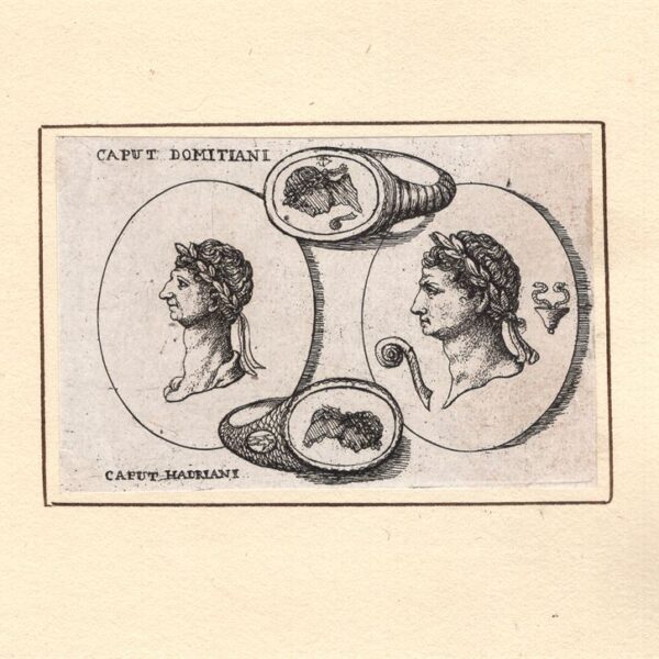 David Deuchar (1743-1808), Anelli e medaglia romane