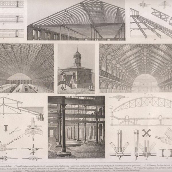 Tavola di architettura, 1850