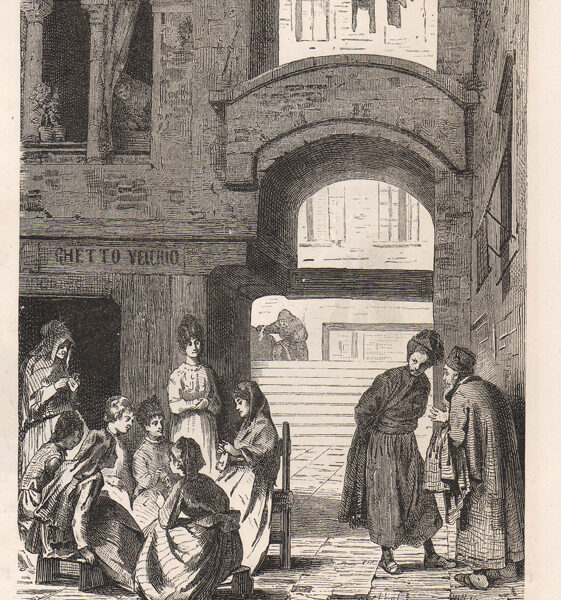 Venezia, il Ghetto, 1877