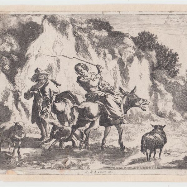 N. Berchem (1620-1683), J. de Visscher (1666-1712)