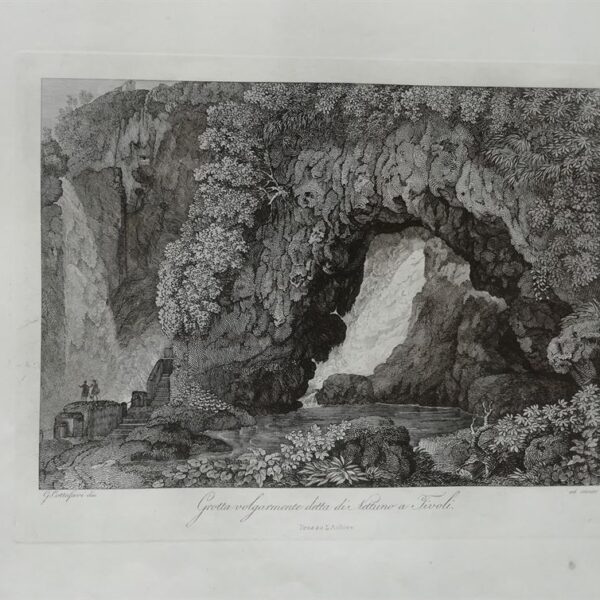 Tivoli, Grotta di Nettuno, 1843
