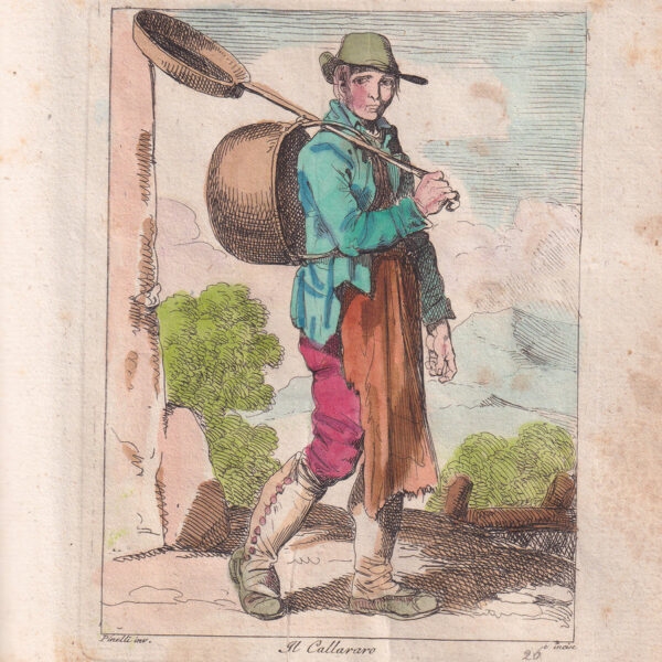 Bartolomeo Pinelli, Il Callararo, 1810