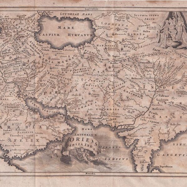 1701, Persia, dal Cellario Cellarius