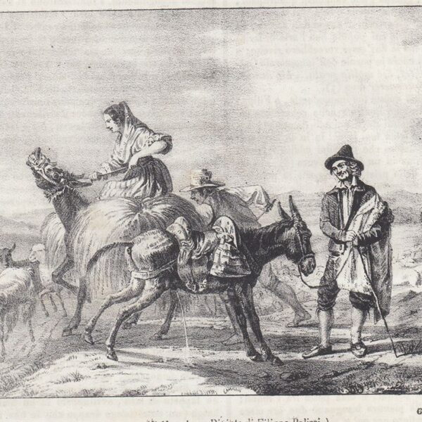 Il Maggio. Litografia 1840