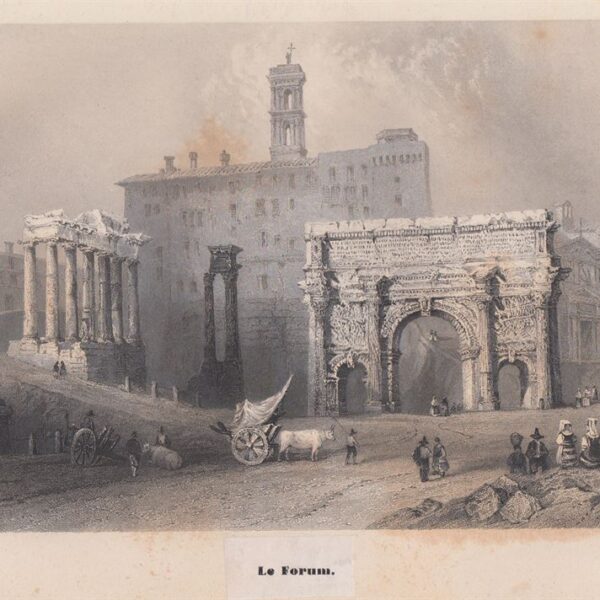 Roma, Il Foro, 1840
