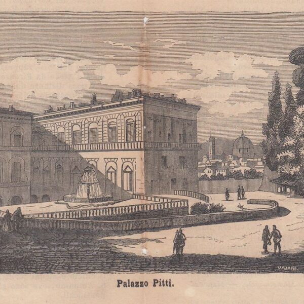 Firenze, Palazzo Pitti, 1880