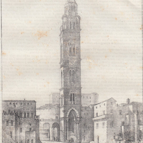 Il Campanile del Duomo di Gaeta, 1846