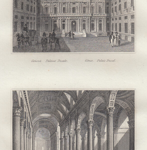 Genova, Palazzo Ducale, 1834-1837