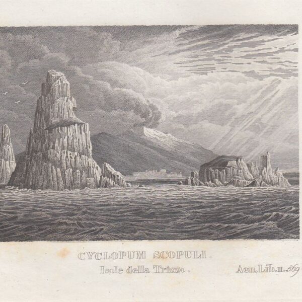 Isole della Trizza, C.Frommel, 1829