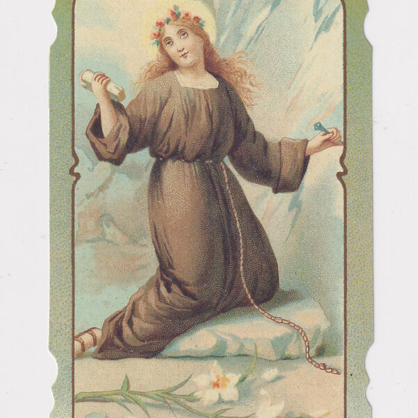 Santa Rosalia, Santino del XX sec.