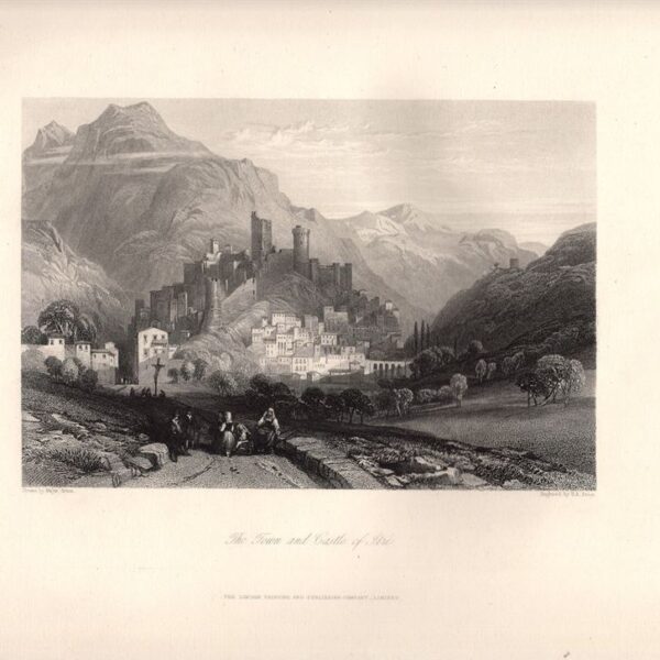 Itri, Città e Castello, 1850