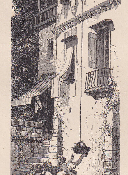 Il Paniere, Costumi napoletani, 1884