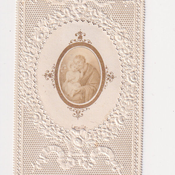 Santino antico, S.Giuseppe, XIX sec.