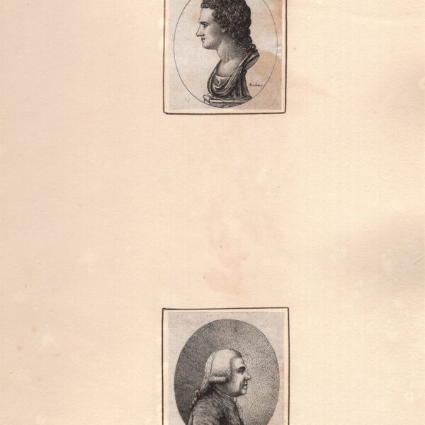 David Deuchar (1743-1808), Profili di uomini in ovali