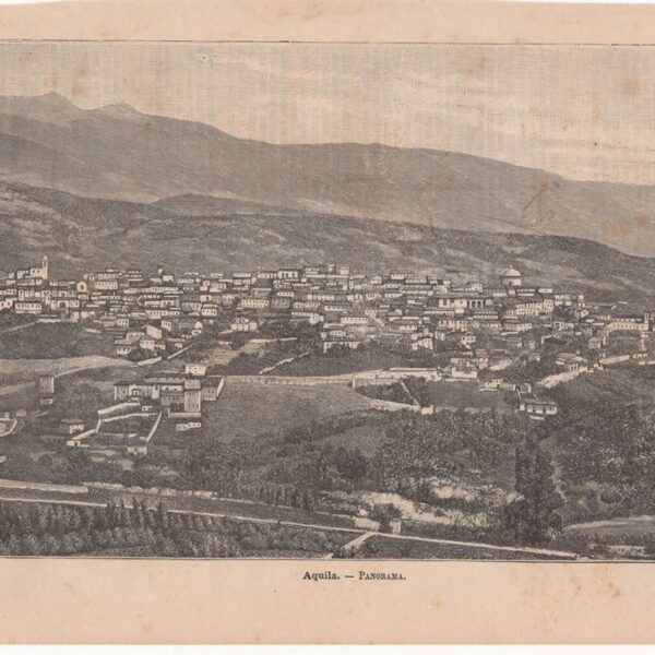 Aquila, Panorama, 1890