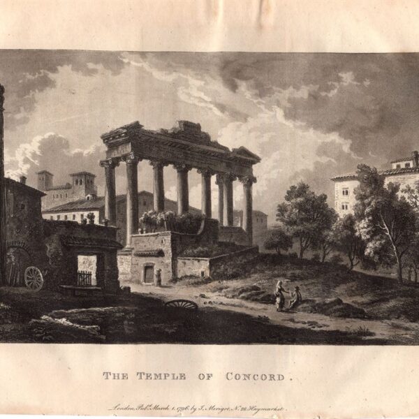 Roma, Tempio della Concordia, 1796