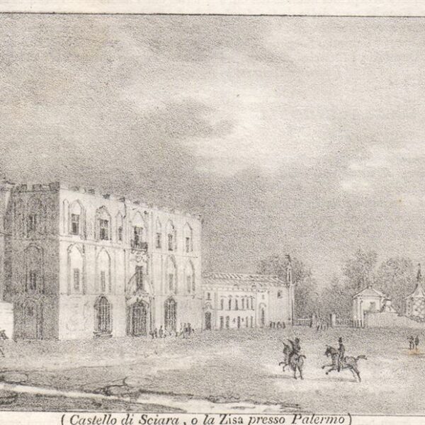 Palermo, Castello di Sciara, 1842