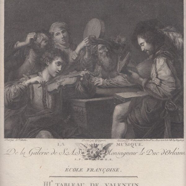 Valentin de Boulogne, La Musica, 1786