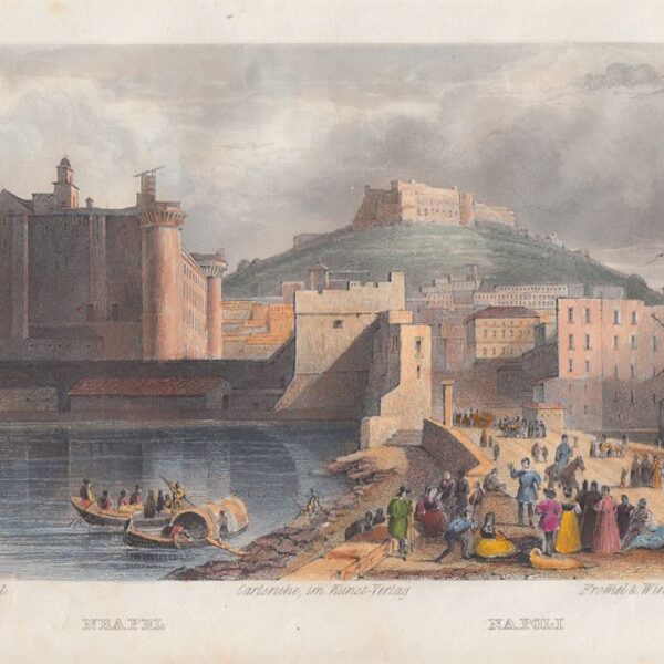Napoli, Veduta con S.Martino, 1840