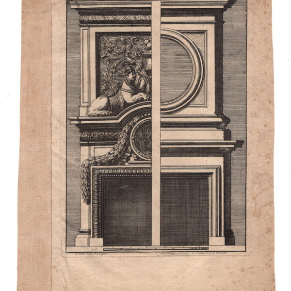 Jean Lepautre (1618-1682). Ornamenti architettonici, 1650