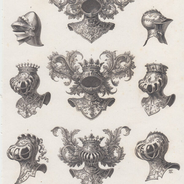 Caschi, Armature, 1881