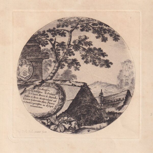 Stefano della Bella, Paesaggi e Rovine di Roma, XIX sec