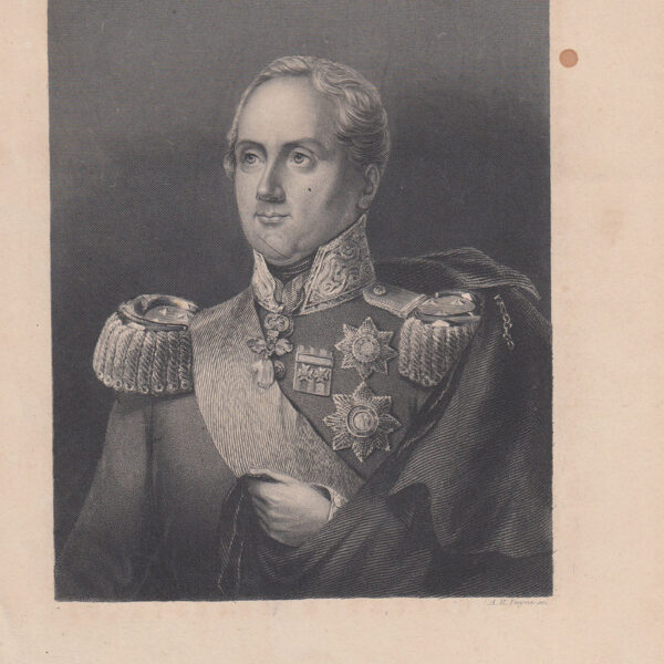 Federico Augusto I di Sassonia, 1830