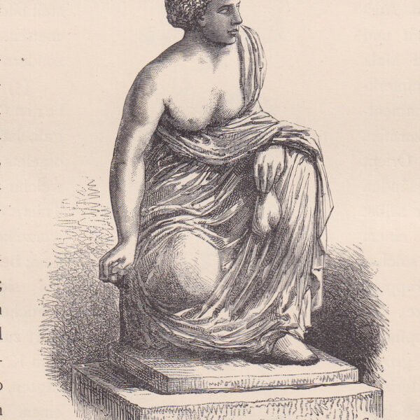 Giocatore seduto, Scultura, 1884