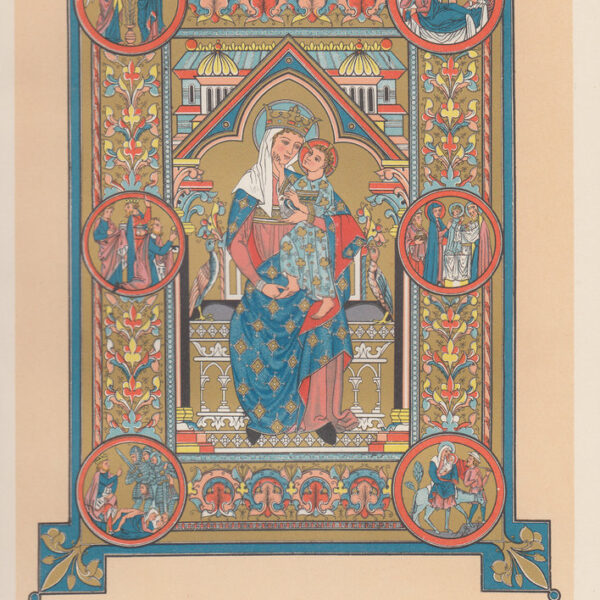 Miniatura da un manoscritto 1200