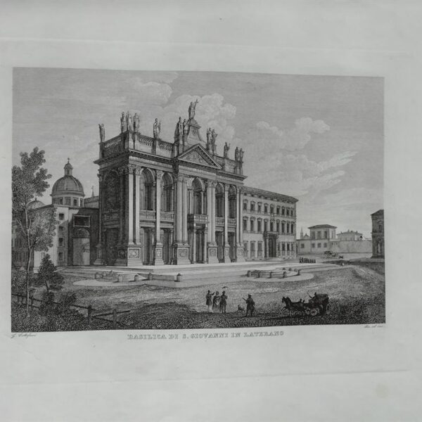 Roma, Basilica di S.Giovanni in Laterano, 1843