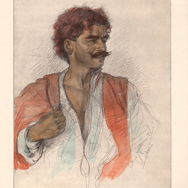 Wilhelm Allers, Pescatore, 1890