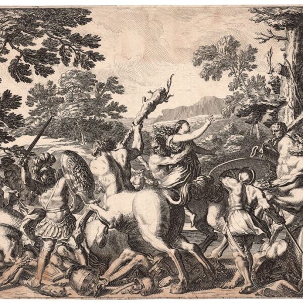 Jean Lepautre (1618-1682). Battle Of Lapiths And Centaurs