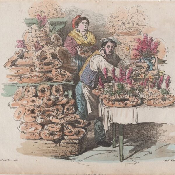 Venditore dei casatielli, Duclere, 1853