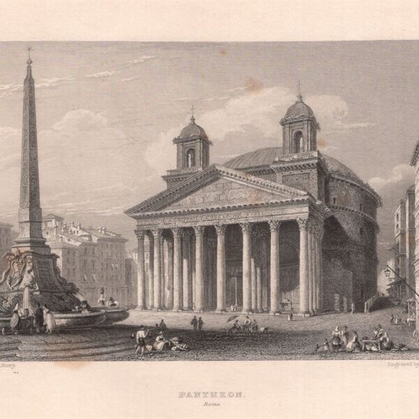 Roma, Pantheon, 1833