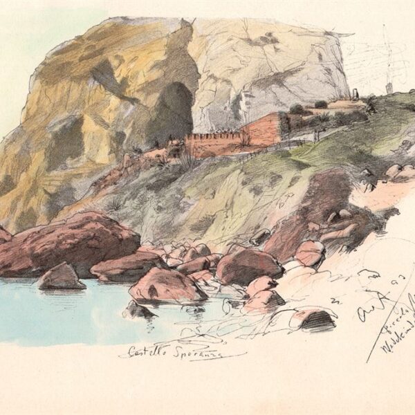 Christian Wilhelm Allers, Capri, Castello, 1890