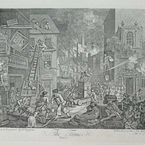 HOGARTH WILLIAM, The Times Plate I, 1822