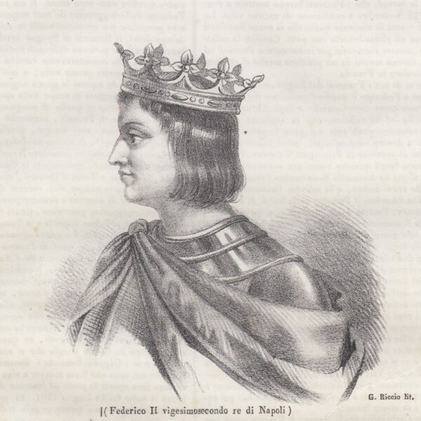 Federico II, XXII re di Napoli, 1844